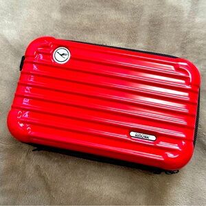 Rimowa Lufthansa First Class Travel Amenity Kit  Hard Case Empty